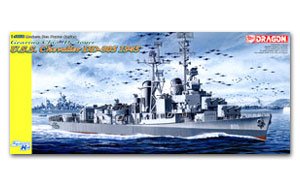USS Gearing Class Destroyer Chevalier DD  (Vista 1)