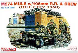 M247 Mule w/106mm R.R. & Crew  (Vista 1)