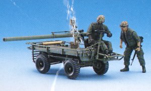 M247 Mule w/106mm R.R. & Crew  (Vista 2)