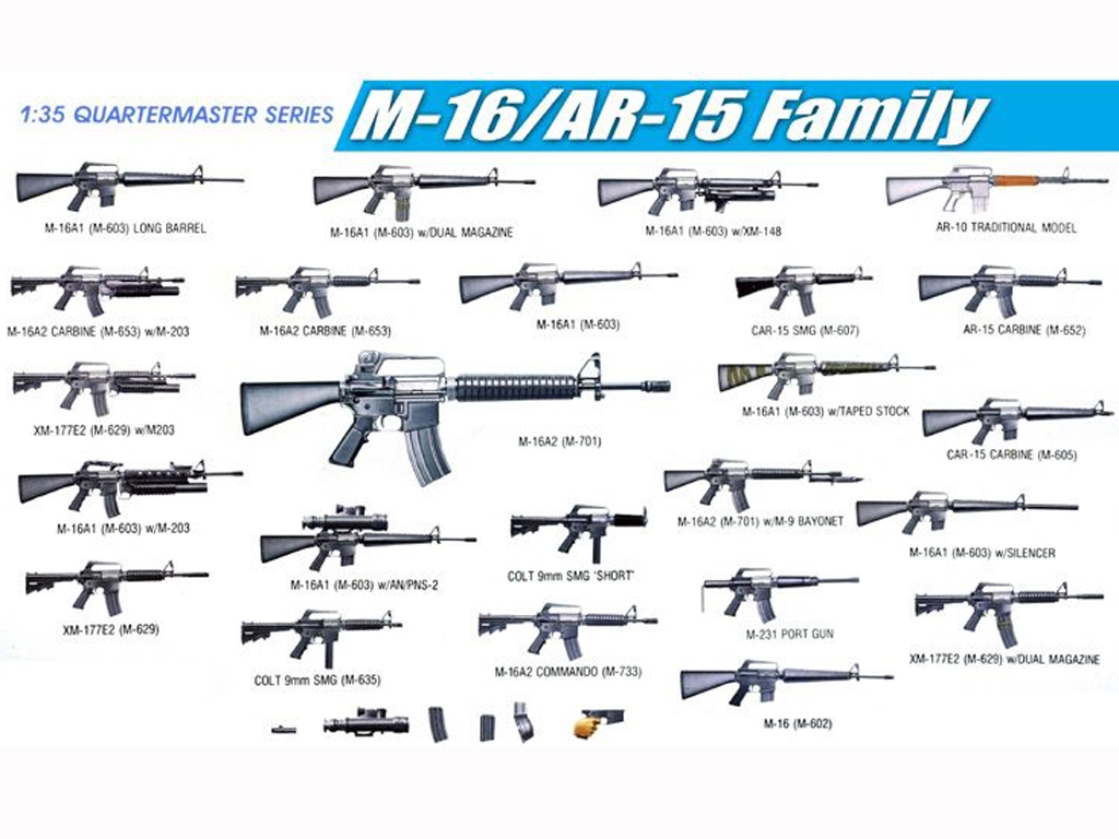 M-16/AR-15 Family  (Vista 1)