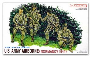 Soldados USA aerotransportados Normandia  (Vista 1)