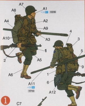 Rangers USA en Normandí­a 1944  (Vista 2)