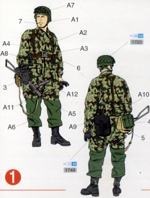 Paracaidistas Alemanes 3º Division  (Vista 3)