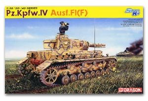 Tanque Aleman Panzer IV Ausf.F1-F  (Vista 1)