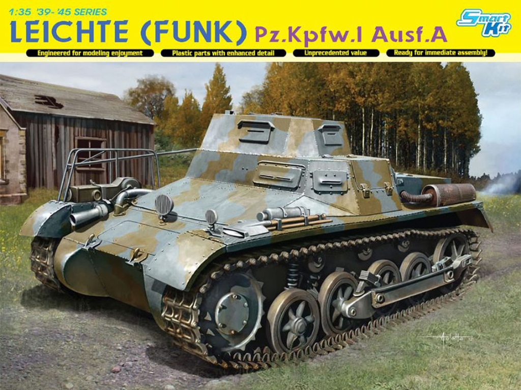 Leichte (Funk) Pz.Kpfw.I Ausf.A  (Vista 1)