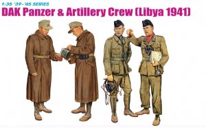 DAK Panzer & Artillery Crew (Libya 1941)  (Vista 1)