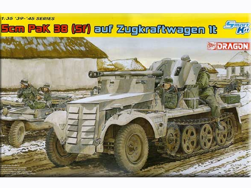 5cm PaK 38 (Sf) auf Zugkraftwagen 1t  (Vista 1)