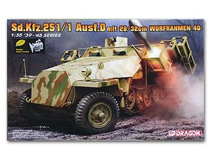 Sd.Kfz.251 Ausf.D with 28/32cm Wurfrahme  (Vista 1)