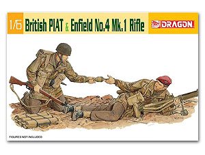 British Armed Forces PIAT &Lee-Enfield N  (Vista 1)