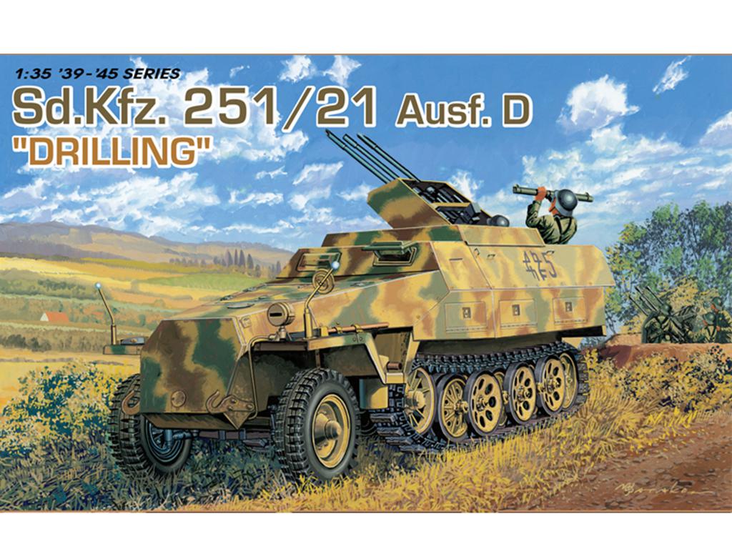 Sd.Kfz. 251/21 Ausf. D - Drilling MG 151 (Vista 1)