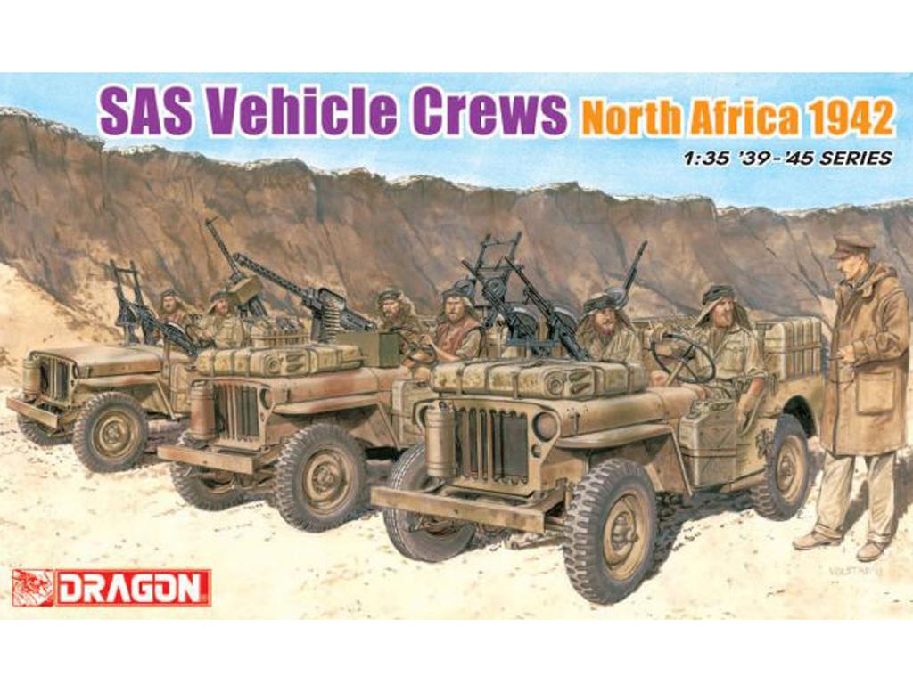 Dotación para Jeep SAS Africa 1942 (Vista 1)