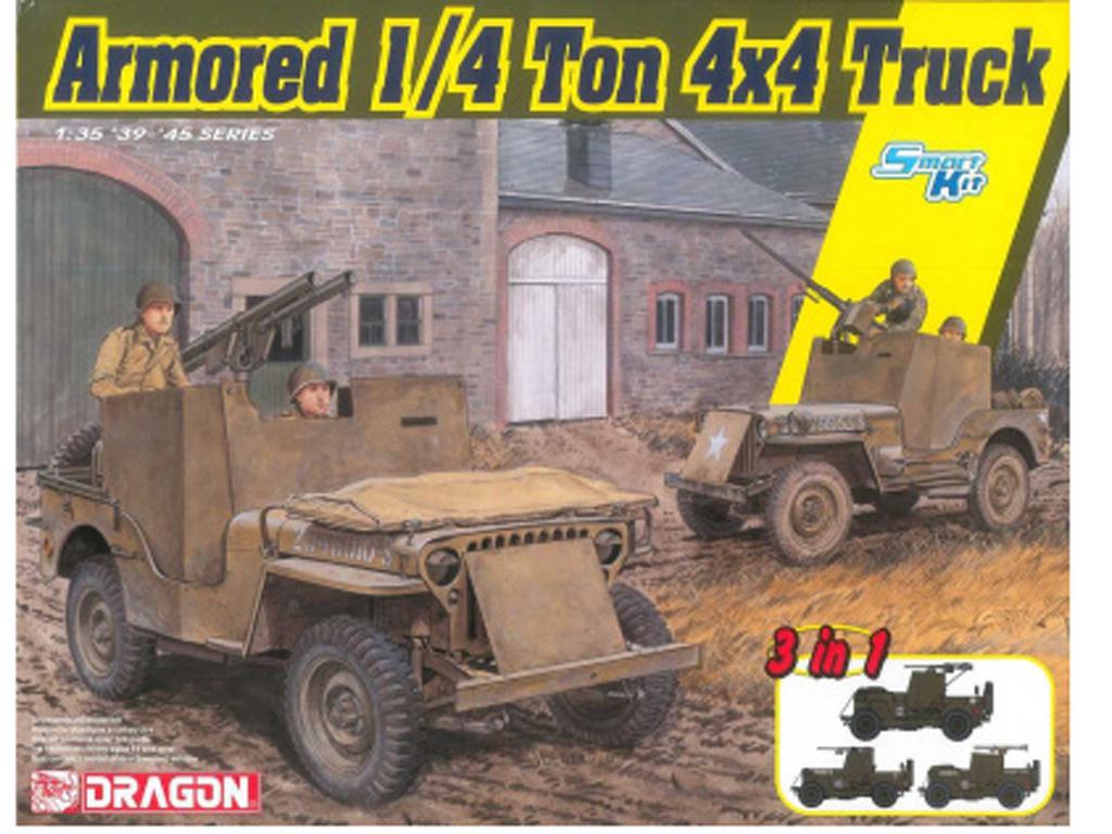 Armored 1/4-Ton 4x4 Truck w/.50-cal Machine Gun (Vista 1)