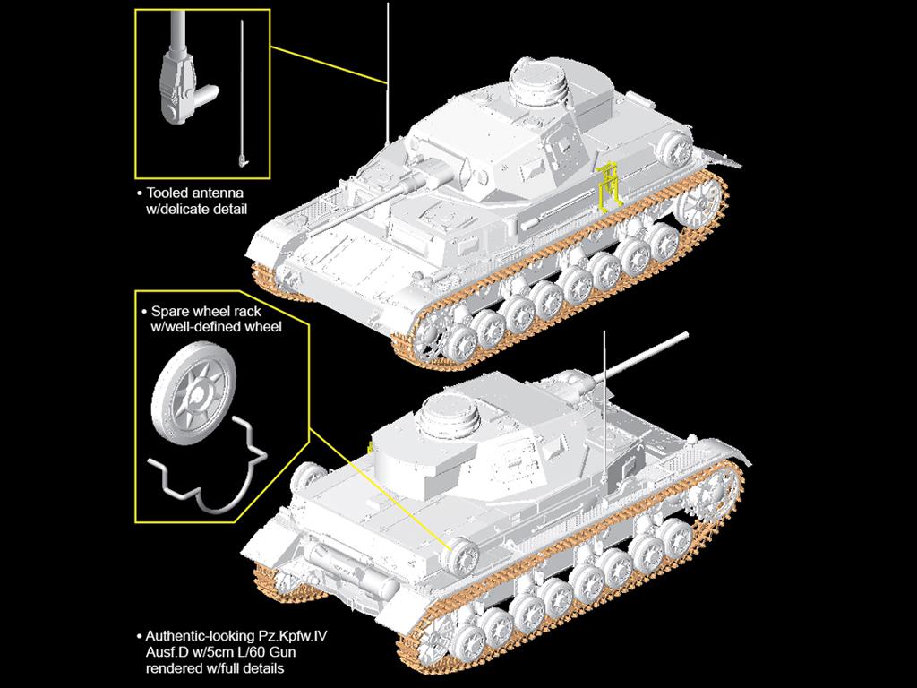 Pz.Kpfw.IV Ausf.D w/5cm L/60 (Vista 3)