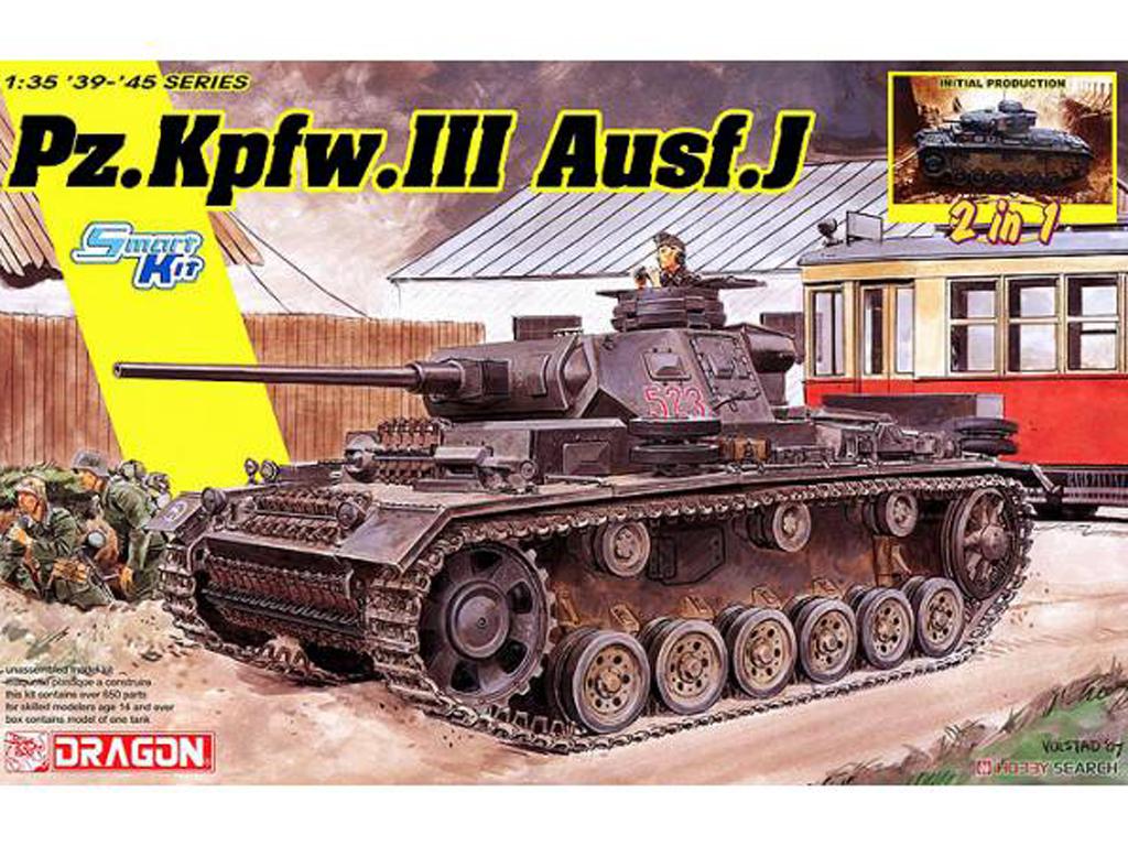 Panzer III Ausf.J inicial (Vista 1)