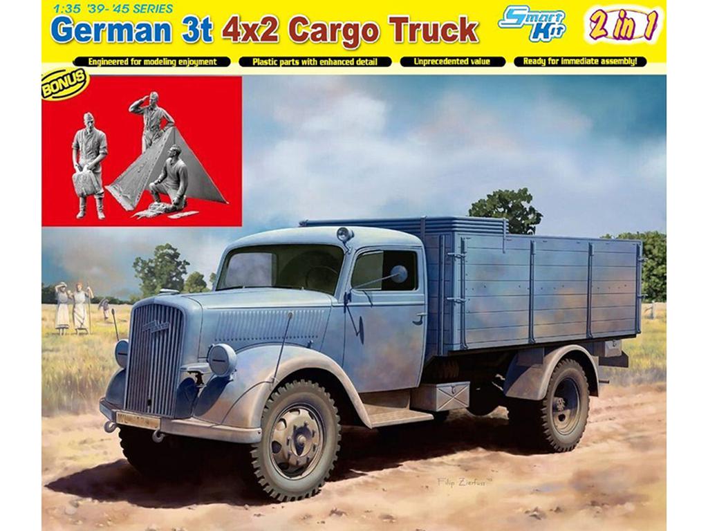German 3t 4x2 Cargo Truck (Vista 1)