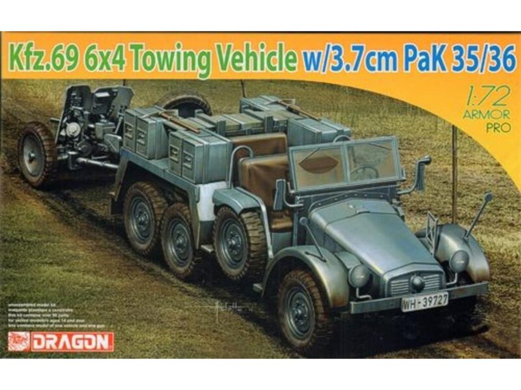 Kfz.69 6x4 Truck & 3.7cm PaK 35/36 (Vista 1)