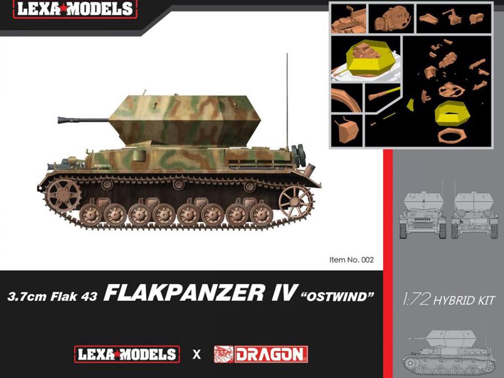 3.7cm FlaK 43 Flakpanzer IV 