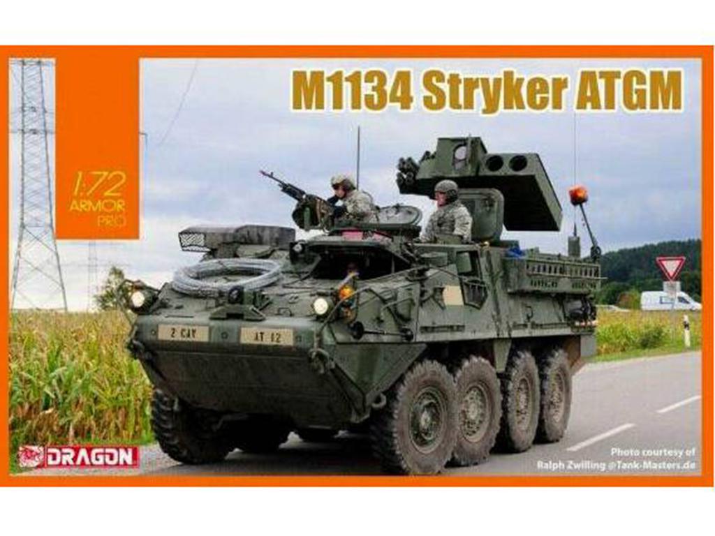 Blindado de ruedas M1134 Stryker ATGM (Vista 1)