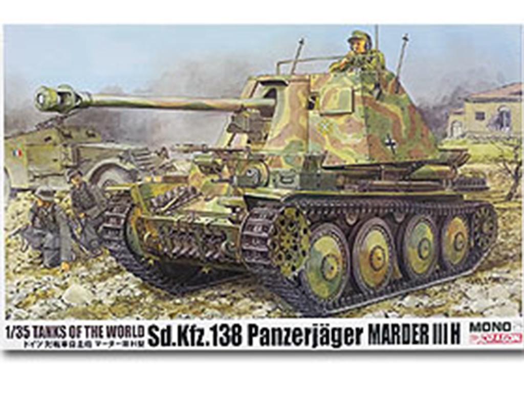 Sd.Kfz.138 Panzerjager Marder III H w/Interior (Vista 1)
