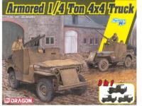 Armored 1/4-Ton 4x4 Truck w/.50-cal Machine Gun (Vista 4)