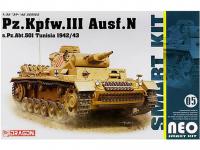 Panzer III Ausf.N Pz.Abt.501 Tunez 1942 (Vista 3)