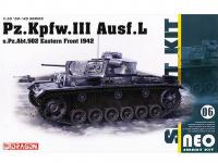 Pz.Kpfw.III Ausf.L s.Pz.Abt.502 Leningrad 1942/43  (Vista 3)