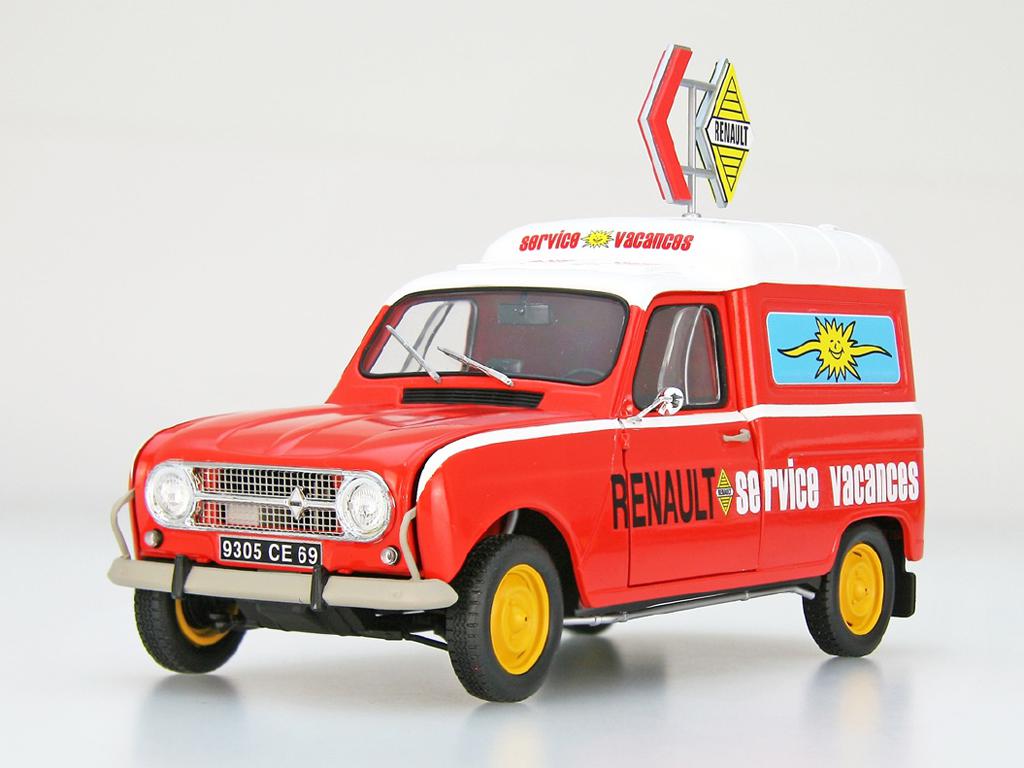 Furgoneta Servicio Renault 4 (Vista 3)