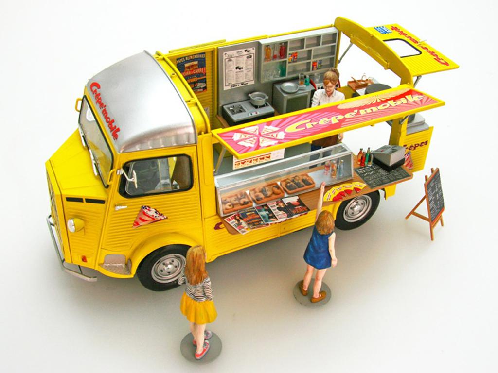 Citroen Tipo H Crepe Mobile con Figura (Vista 3)