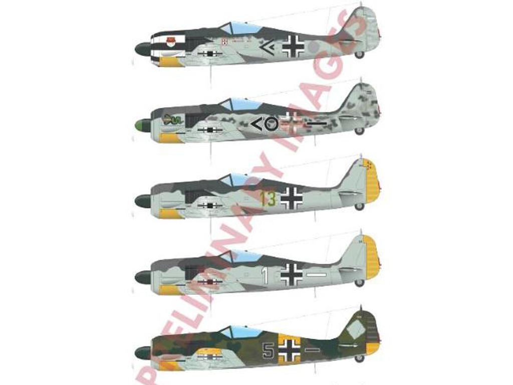 German fighter Fw 190A-5 (Vista 2)