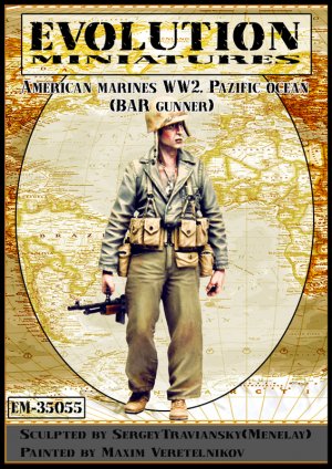 American Marines WW2 Pacific Ocean  (Vista 1)