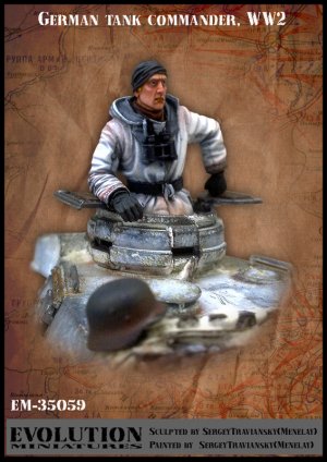 Comandante tanque Aleman  (Vista 1)