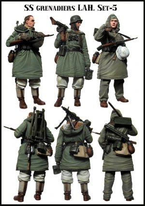 SS Grenadiers LAH. Set-5  (Vista 2)