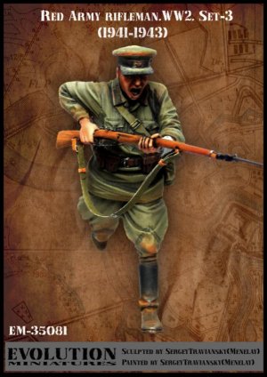 Soviet soldier in fight (1941-1943) Set-  (Vista 1)