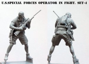 U.S. Special forces operator in fight, S  (Vista 2)