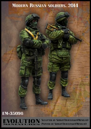 Soldados Rusos Modernos 2014  (Vista 1)
