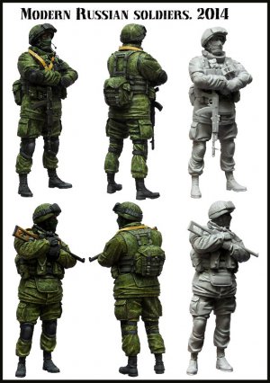 Soldados Rusos Modernos 2014  (Vista 2)