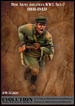 Soldado Sovietico Cargando 1941-43  (Vista 1)