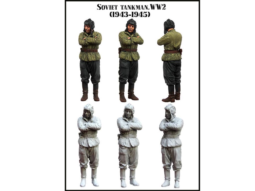 Tanquista Sovietico 1943-1945 (Vista 2)