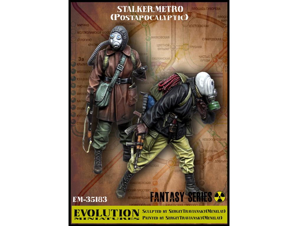 Stalker. Metro Postapocalyptic (Vista 1)