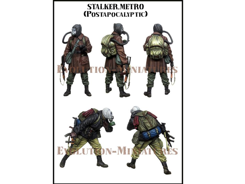 Stalker. Metro Postapocalyptic (Vista 2)