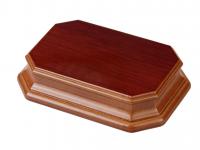 Peana Octogonal Rectangular Roble Natural (Vista 3)