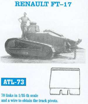 Cadenas para Renault FT-17 - Ref.: FRIU-ATL073