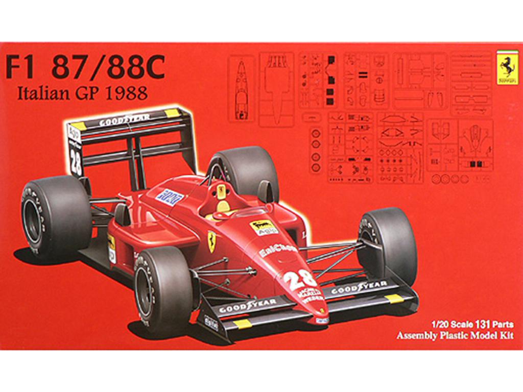 F1 Ferrari 187/88C  (Vista 1)