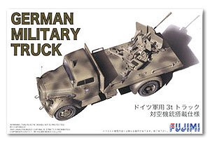 German Military Truck w/Antiaircraft Gun  (Vista 1)