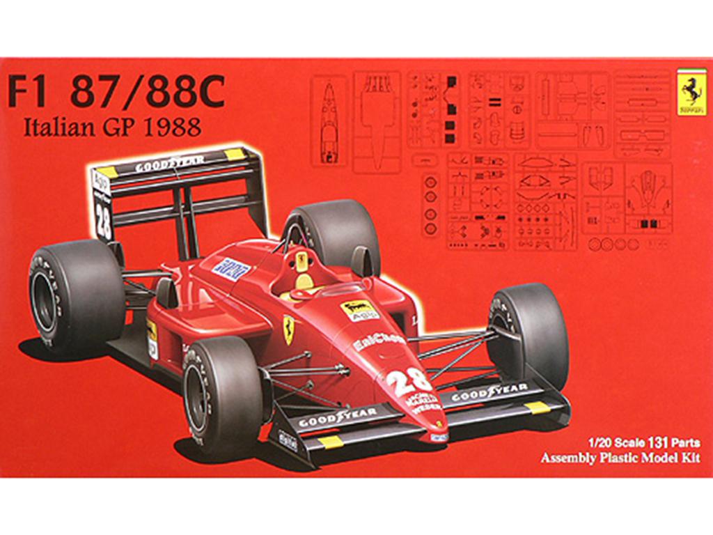 F1 Ferrari 187/88C (Vista 1)