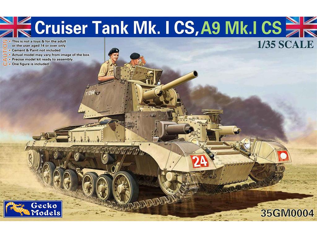 Cruiser Tank Mk. I CS, A9Mk.I CS (Vista 1)