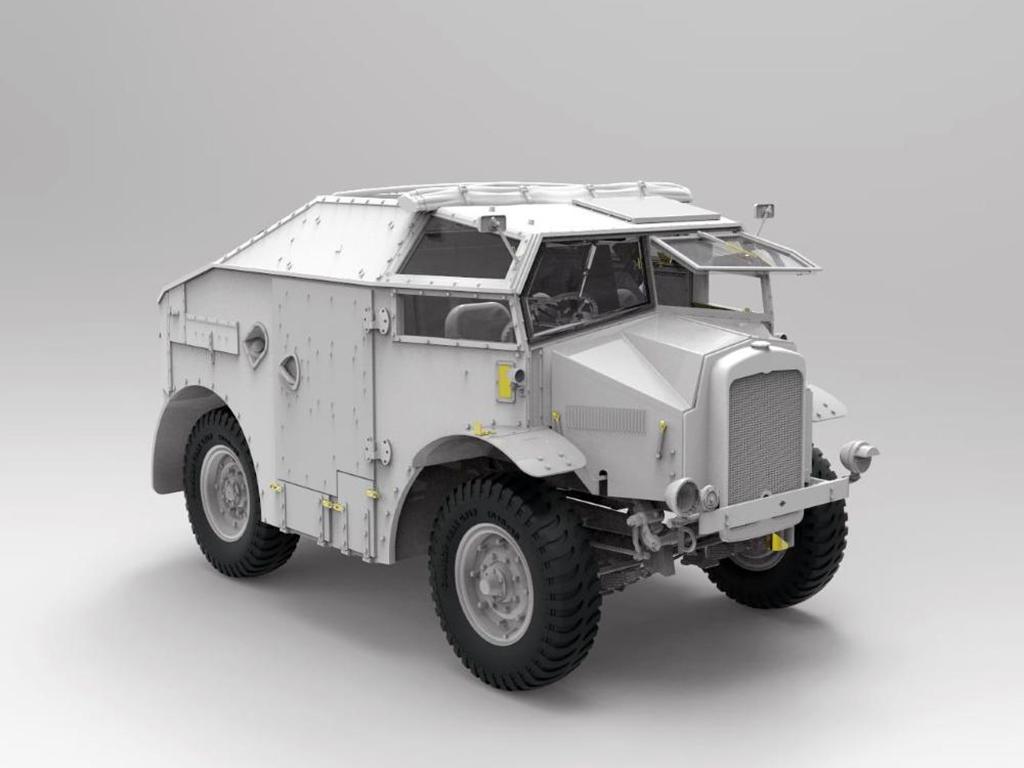 British WWII Tractor, 4x4 Field Artillery (Vista 3)