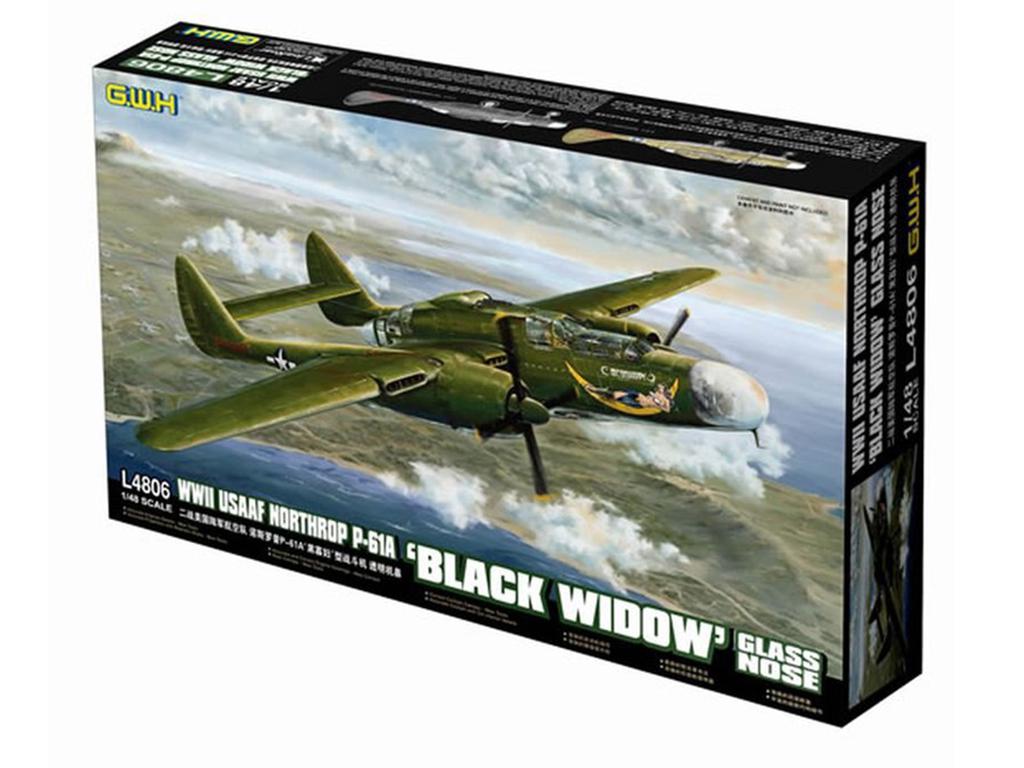 Northrop P-61A Black Widow Glass nose (Vista 1)