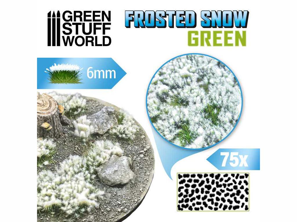 Matas Arbustos Nevadas - 6mm - Verde (Vista 1)