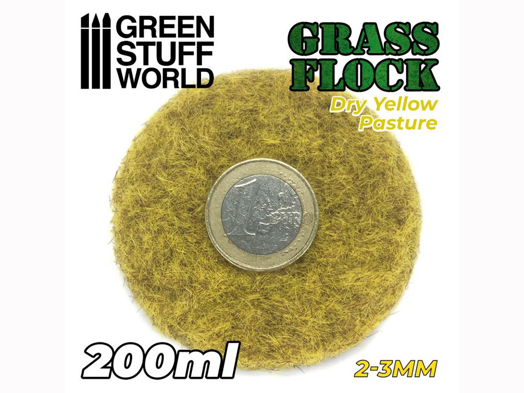 Cesped Electrostatico 2-3mm - Dry Yellow Pasture - 200ml (Vista 2)